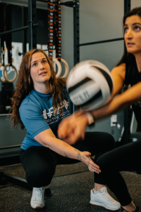 Athlete participating in Physical Therapy